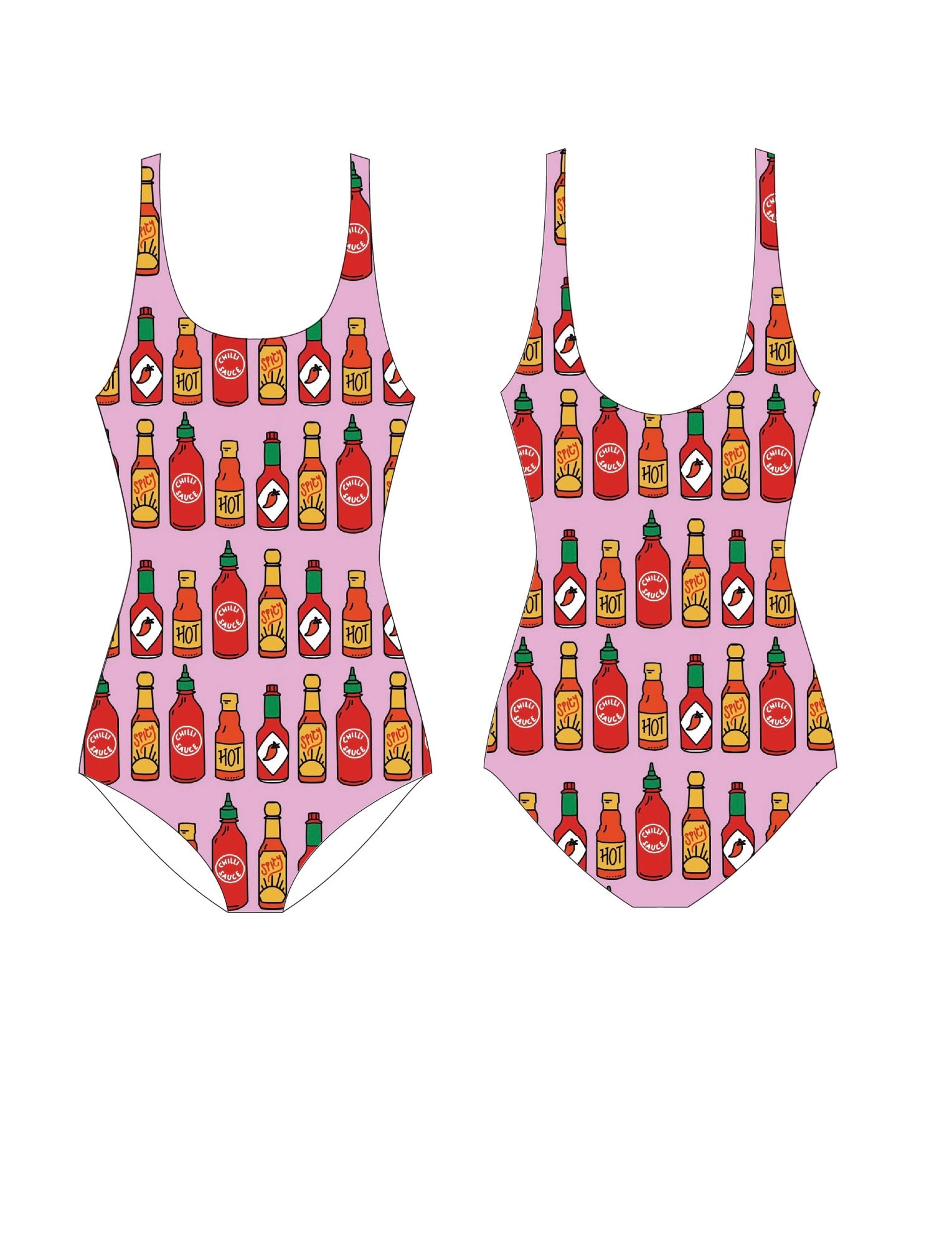 Hot sauce swimsuit on sale