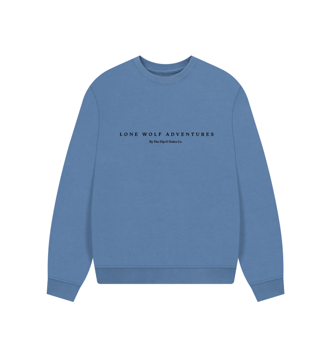 Solent Lone Wolf Retreat Oversized Jumper