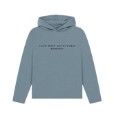 Stone Blue Lone Wolf Retreat Hoodie