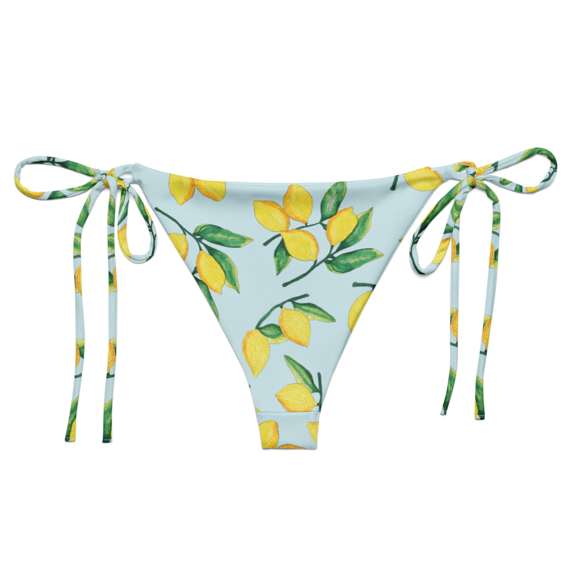 When Life Gives Lemons Recycled String Kini Bottom