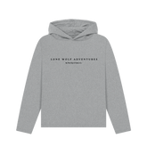 Athletic Grey Lone Wolf Retreat Hoodie