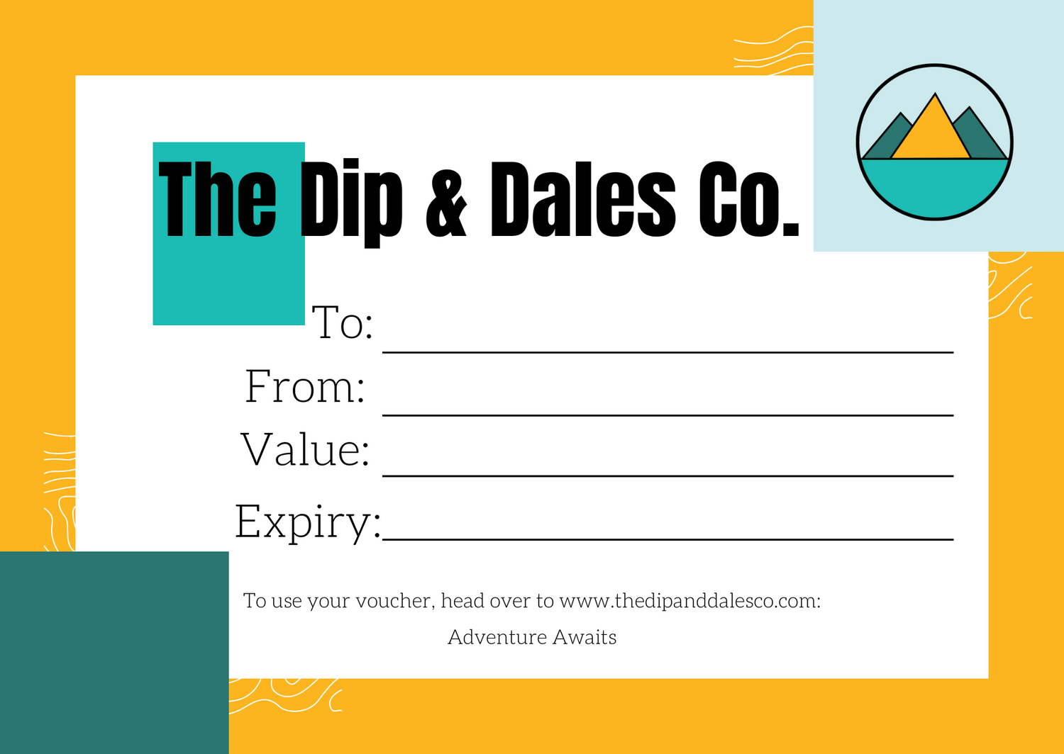 The Dip and Dales Co Gift Voucher